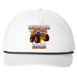 Cool Monster Truck Dad Snapback Five-Panel Rope Hat