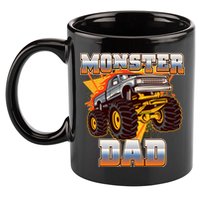 Cool Monster Truck Dad 11oz C Handle Ceramic Mug
