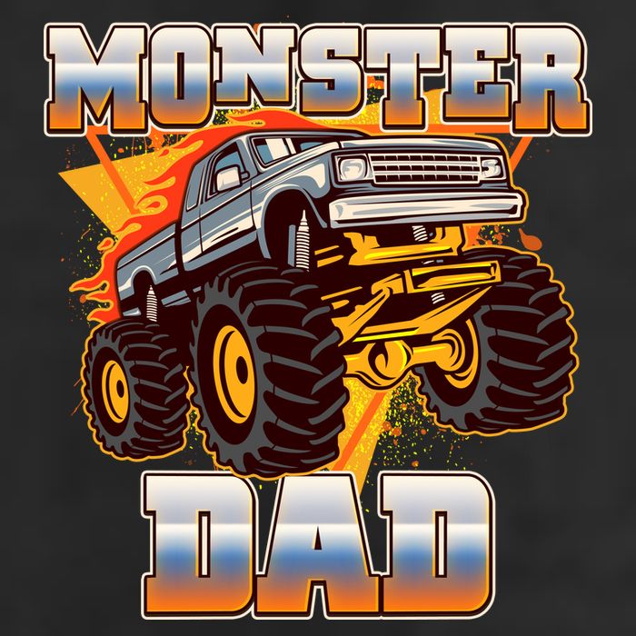 Cool Monster Truck Dad 11oz C Handle Ceramic Mug