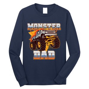 Cool Monster Truck Dad Long Sleeve Shirt