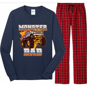 Cool Monster Truck Dad Long Sleeve Pajama Set