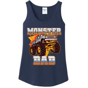 Cool Monster Truck Dad Ladies Essential Tank