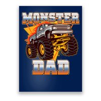 Cool Monster Truck Dad Poster