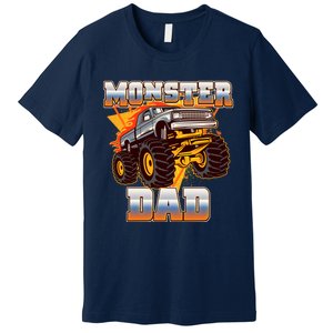 Cool Monster Truck Dad Premium T-Shirt