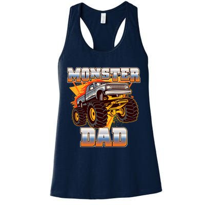 Cool Monster Truck Dad Womens Tank Top