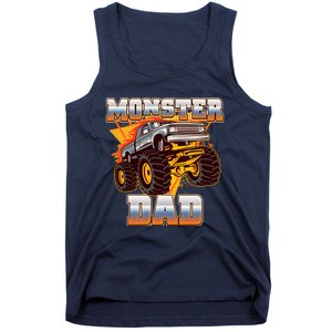 Cool Monster Truck Dad Tank Top