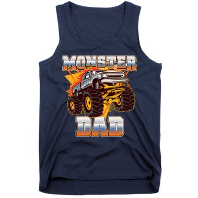 Cool Monster Truck Dad Tank Top
