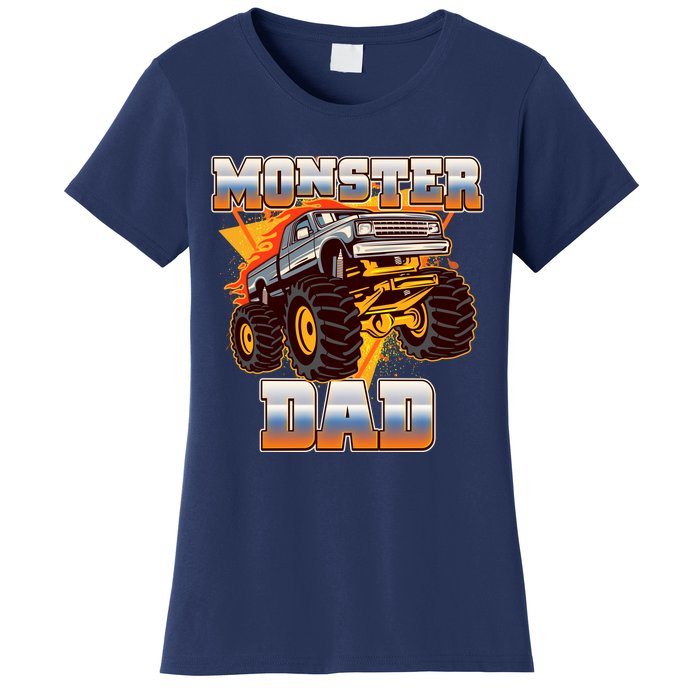 Cool Monster Truck Dad Women's T-Shirt