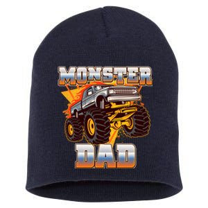 Cool Monster Truck Dad Short Acrylic Beanie