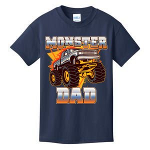 Cool Monster Truck Dad Kids T-Shirt