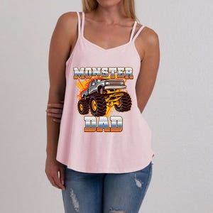 Cool Monster Truck Dad Women's Strappy Tank