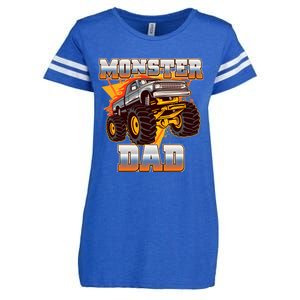 Cool Monster Truck Dad Enza Ladies Jersey Football T-Shirt