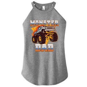 Cool Monster Truck Dad Women's Perfect Tri Rocker Tank