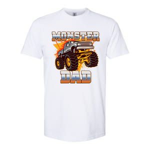 Cool Monster Truck Dad Softstyle CVC T-Shirt