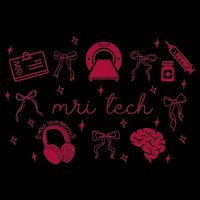 Coquette MRI Tech Magnetic Resonance Imaging Tech RAD Tech Impact Tech Backpack