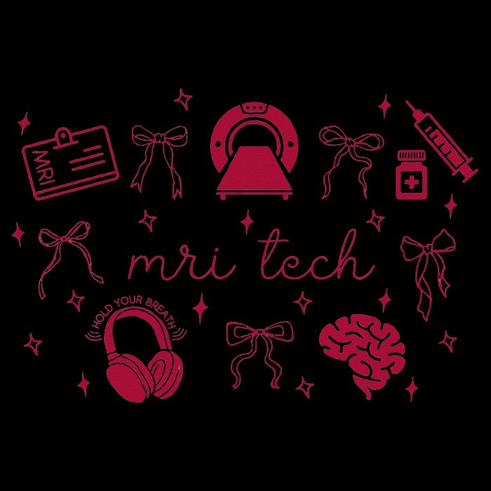 Coquette MRI Tech Magnetic Resonance Imaging Tech RAD Tech Impact Tech Backpack