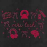 Coquette MRI Tech Magnetic Resonance Imaging Tech RAD Tech Hat