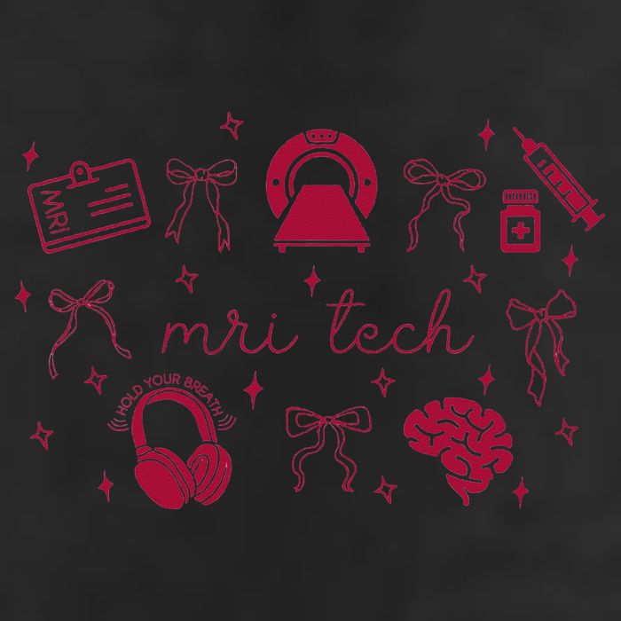 Coquette MRI Tech Magnetic Resonance Imaging Tech RAD Tech Hat