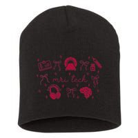 Coquette MRI Tech Magnetic Resonance Imaging Tech RAD Tech Short Acrylic Beanie