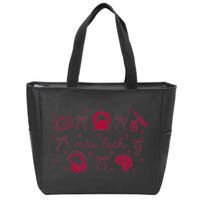 Coquette MRI Tech Magnetic Resonance Imaging Tech RAD Tech Zip Tote Bag