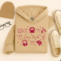 Coquette MRI Tech Magnetic Resonance Imaging Tech RAD Tech Hoodie