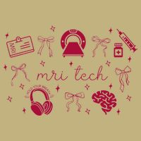 Coquette MRI Tech Magnetic Resonance Imaging Tech RAD Tech Button
