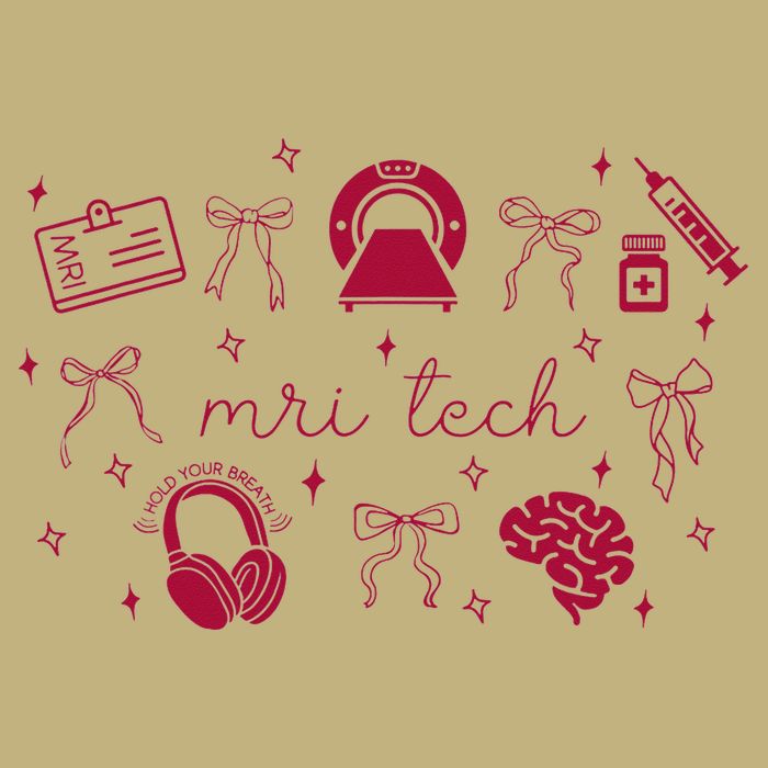 Coquette MRI Tech Magnetic Resonance Imaging Tech RAD Tech Button