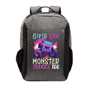 Cute Monster Truck Like Monster Trucks Too Cute Vector Backpack