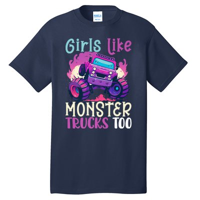 Cute Monster Truck Like Monster Trucks Too Cute Tall T-Shirt