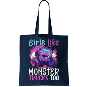 Cute Monster Truck Like Monster Trucks Too Cute Tote Bag