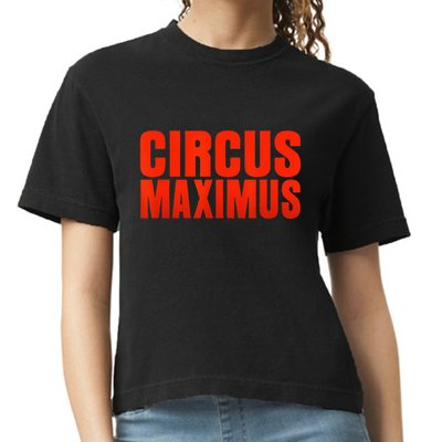 CIRCUS MAXIMUS UTOPIA RAP TRAP HIP HOP MUSIC Comfort Colors Boxy T-Shirt