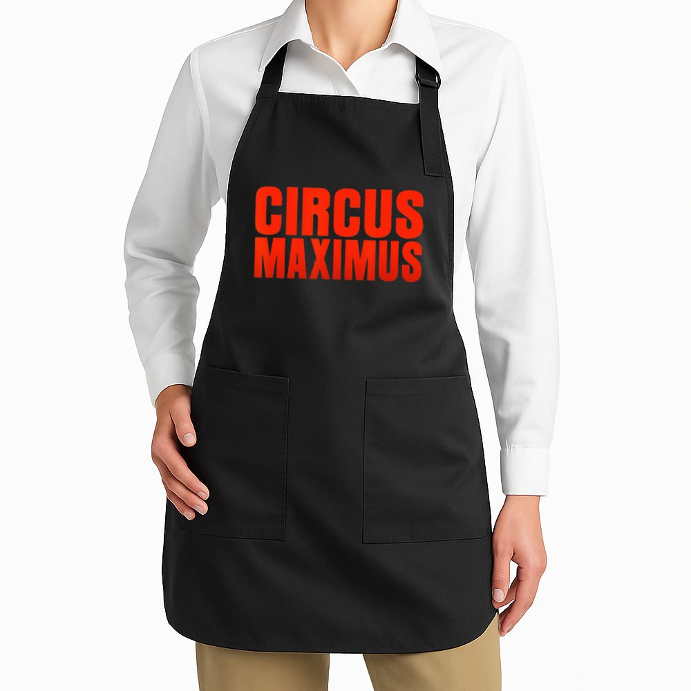 CIRCUS MAXIMUS UTOPIA RAP TRAP HIP HOP MUSIC Apron