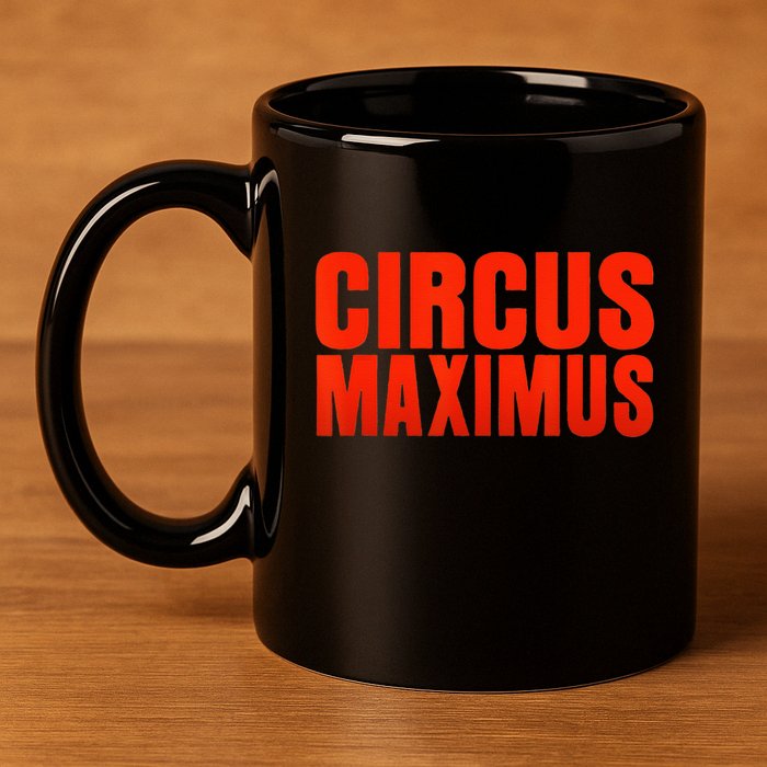 CIRCUS MAXIMUS UTOPIA RAP TRAP HIP HOP MUSIC 11oz C Handle Ceramic Mug