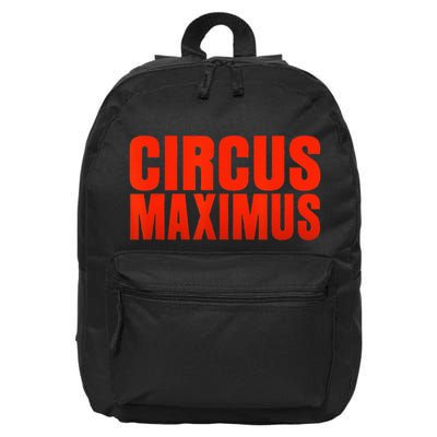 CIRCUS MAXIMUS UTOPIA RAP TRAP HIP HOP MUSIC 16 in Basic Backpack
