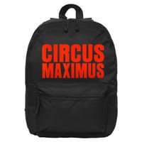 CIRCUS MAXIMUS UTOPIA RAP TRAP HIP HOP MUSIC 16 in Basic Backpack