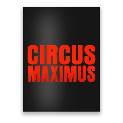 CIRCUS MAXIMUS UTOPIA RAP TRAP HIP HOP MUSIC Poster