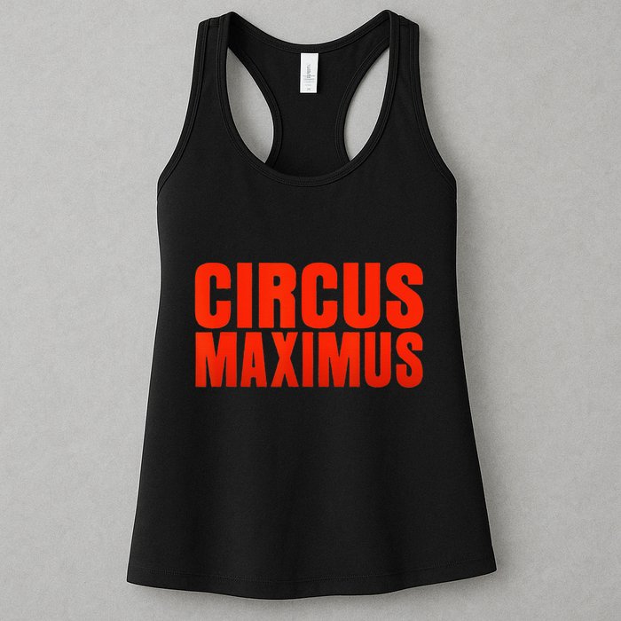 CIRCUS MAXIMUS UTOPIA RAP TRAP HIP HOP MUSIC Womens Tank Top