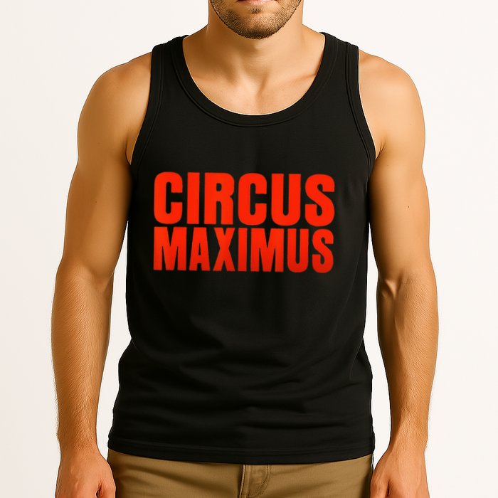 CIRCUS MAXIMUS UTOPIA RAP TRAP HIP HOP MUSIC Tank Top