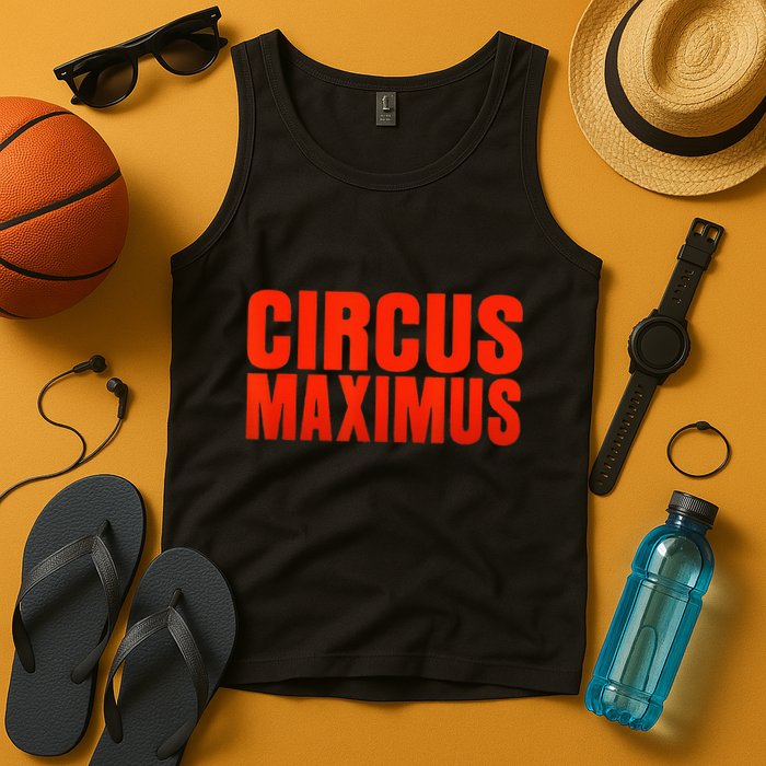 CIRCUS MAXIMUS UTOPIA RAP TRAP HIP HOP MUSIC Tank Top