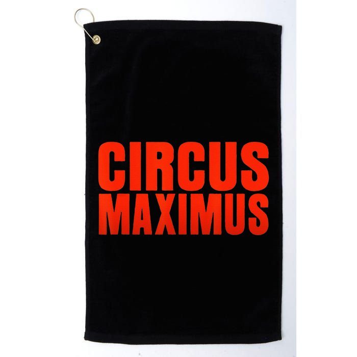 CIRCUS MAXIMUS UTOPIA RAP TRAP HIP HOP MUSIC Golf Towel
