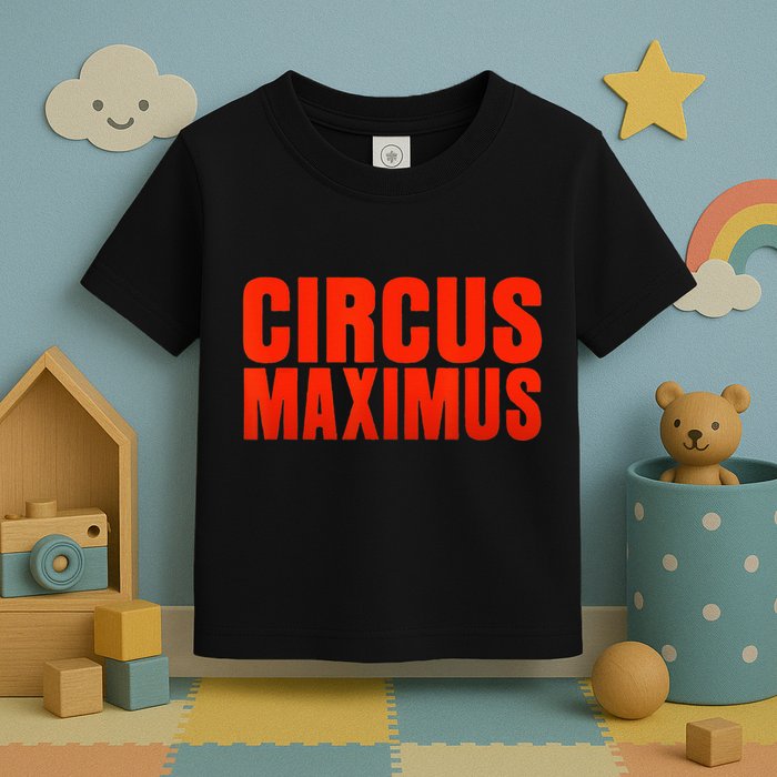 CIRCUS MAXIMUS UTOPIA RAP TRAP HIP HOP MUSIC Toddler T-Shirt