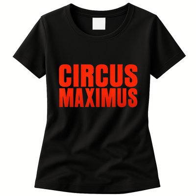 CIRCUS MAXIMUS UTOPIA RAP TRAP HIP HOP MUSIC Womens T-Shirt