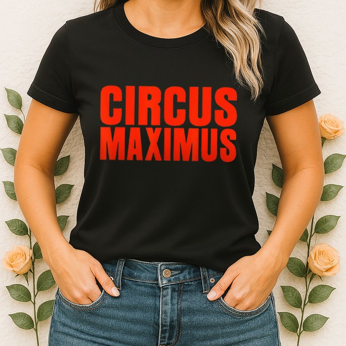 CIRCUS MAXIMUS UTOPIA RAP TRAP HIP HOP MUSIC Womens T-Shirt