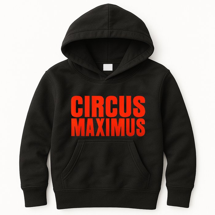 CIRCUS MAXIMUS UTOPIA RAP TRAP HIP HOP MUSIC Kids Hoodie