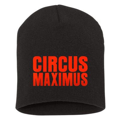 CIRCUS MAXIMUS UTOPIA RAP TRAP HIP HOP MUSIC Short Acrylic Beanie