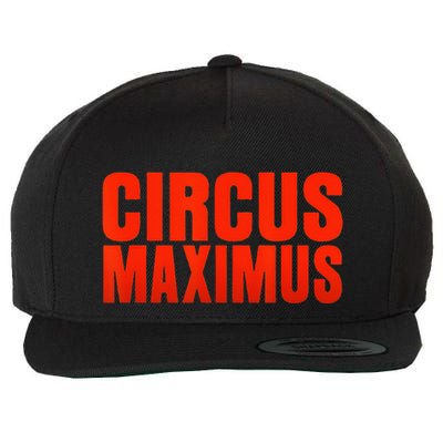 CIRCUS MAXIMUS UTOPIA RAP TRAP HIP HOP MUSIC Wool Snapback Cap