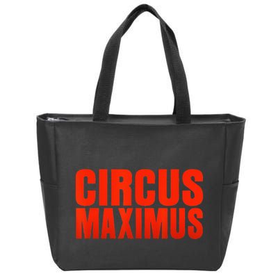CIRCUS MAXIMUS UTOPIA RAP TRAP HIP HOP MUSIC Zip Tote Bag
