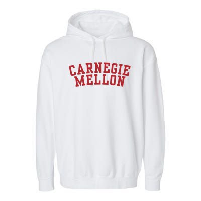 Carnegie Mellon University Garment-Dyed Fleece Hoodie