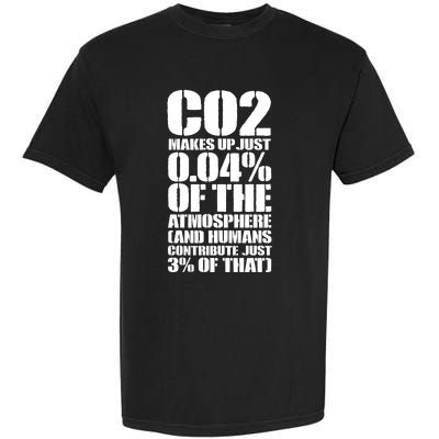 Co2 Makes Up Just 004 Of The Atmosphere Garment-Dyed Heavyweight T-Shirt