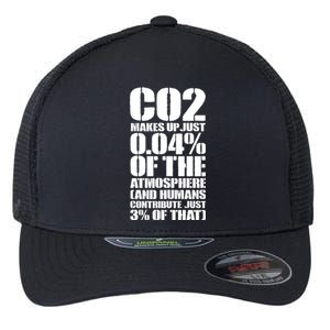 Co2 Makes Up Just 004 Of The Atmosphere Flexfit Unipanel Trucker Cap